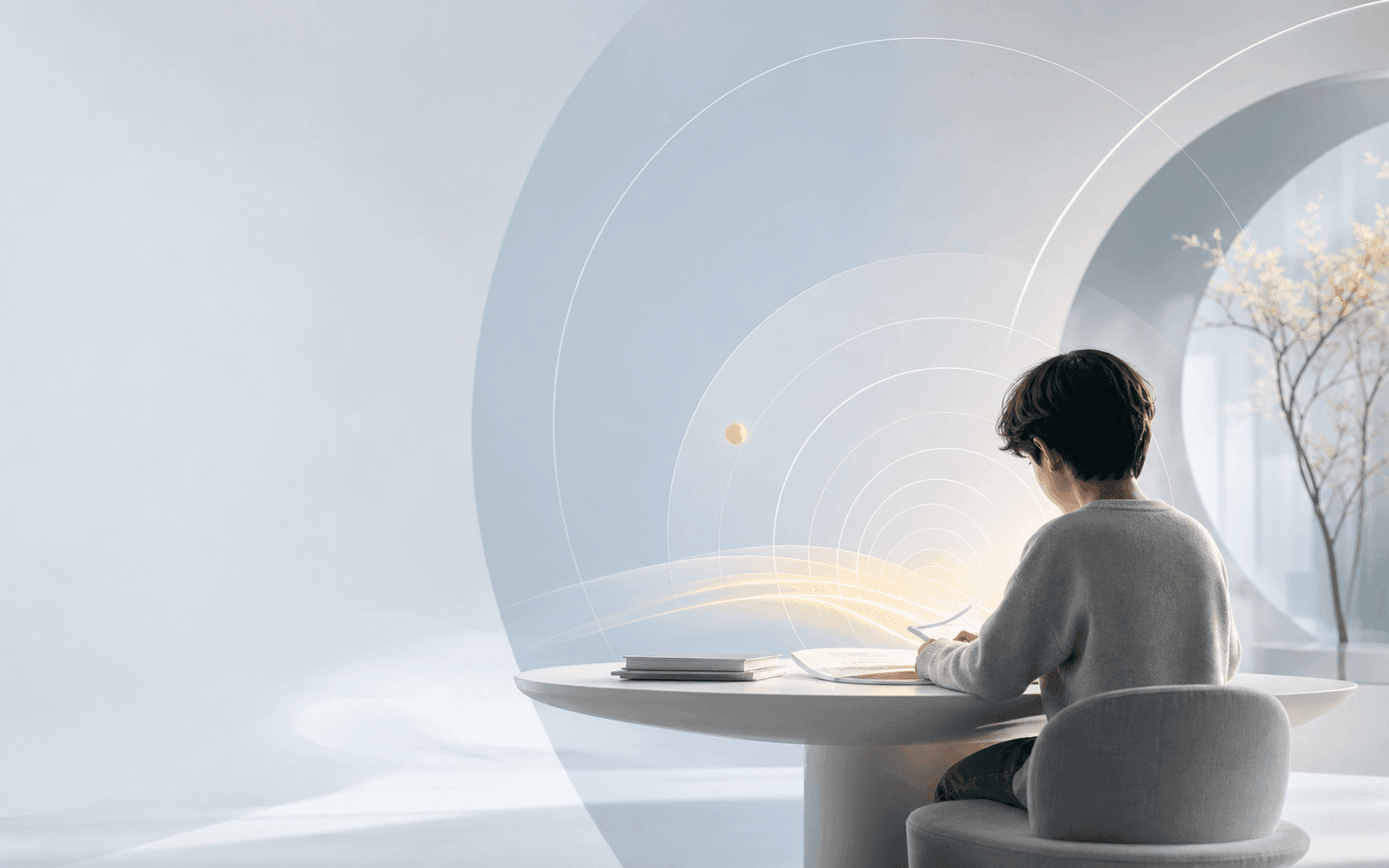 Affective intelligence in an education space