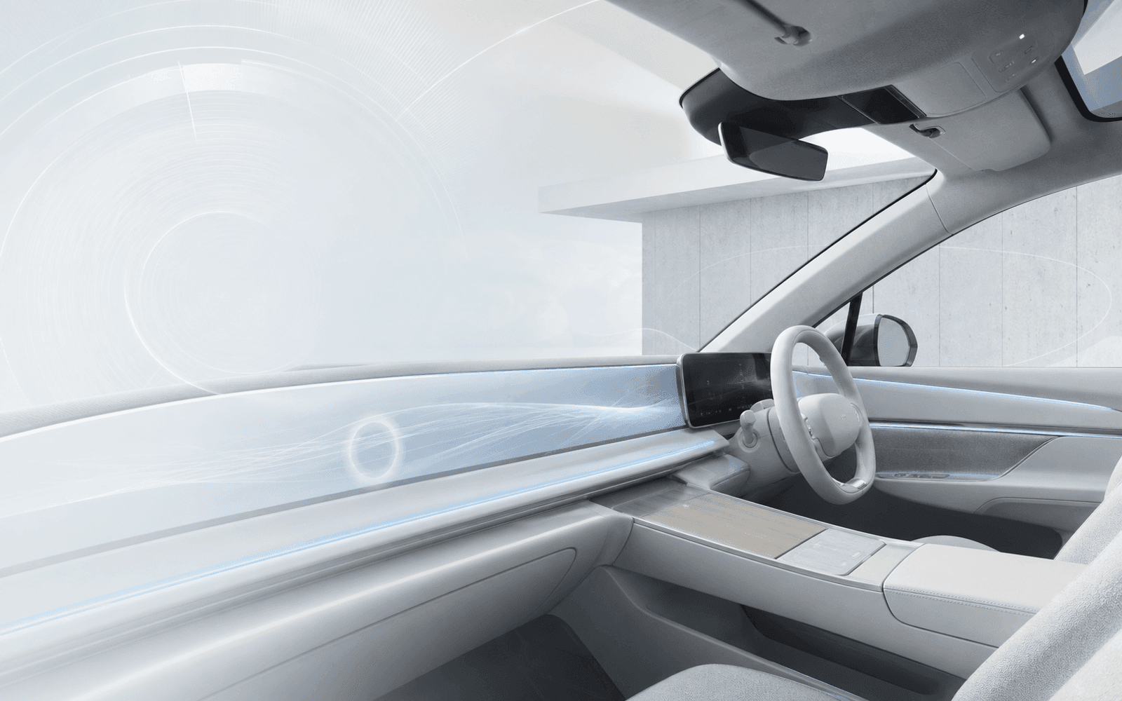 Affective intelligent cabin concept scene