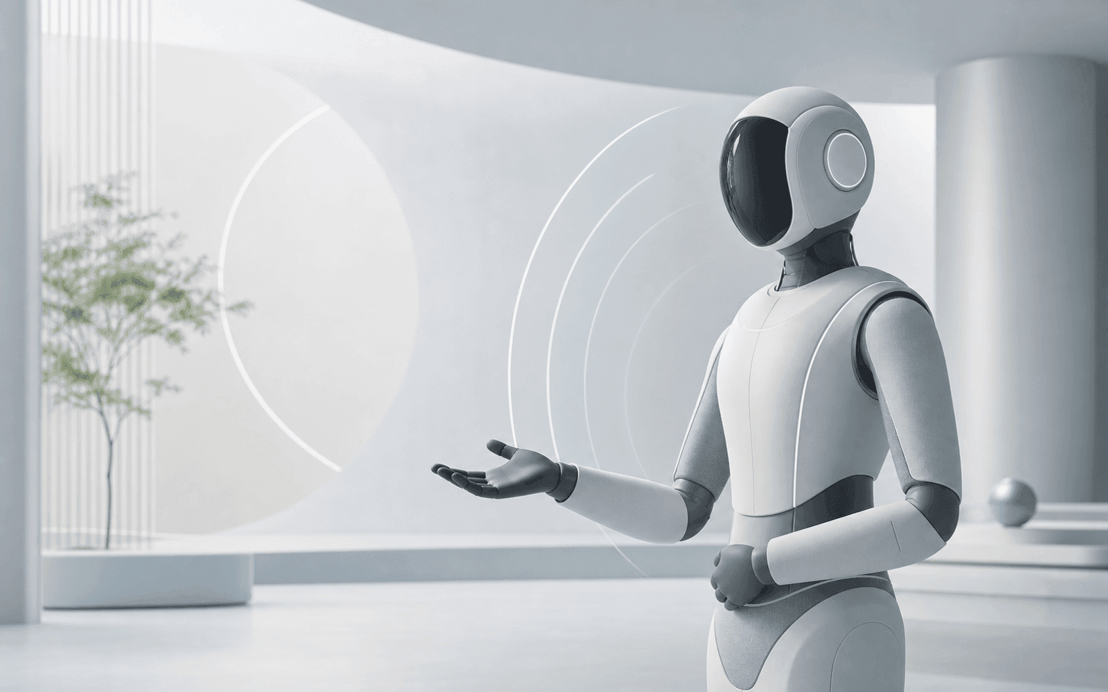 Affective robotics concept scene